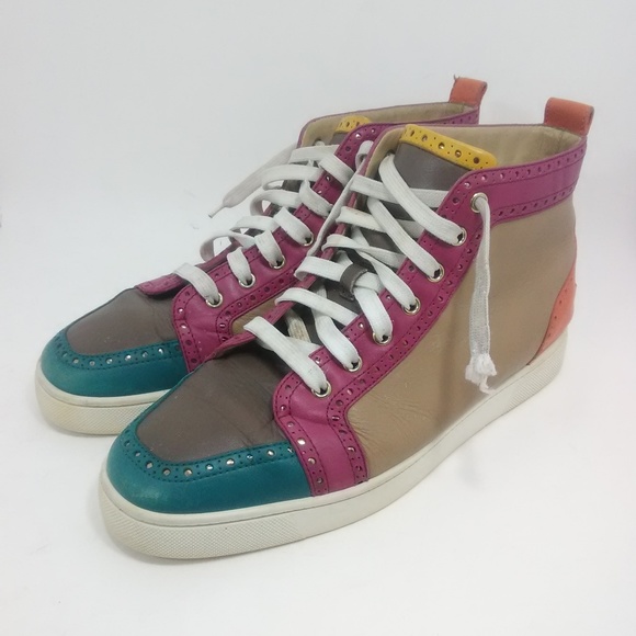 Christian Louboutin Other - CHRISTIAN LOUBOUTIN Mid High Sneakers Size 9.5